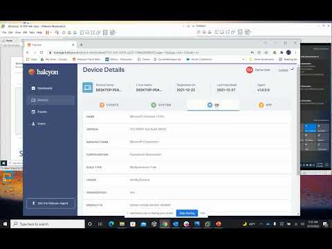 Halcyon Anti-Ransomware Demonstration