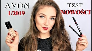 TEST NOWOŚCI AVON Z KATALOGU 1/2019 || TATUAŻE I KOREKTORY