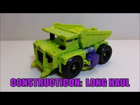 Transformers Generations: Combiner Wars Devastator; Long Haul Review! Bert the Stormtrooper Reviews!