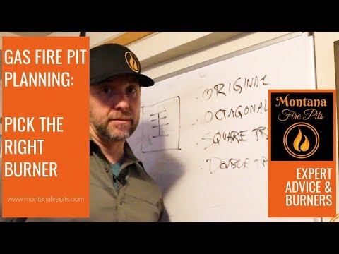 What gas fire pit burner do you need?