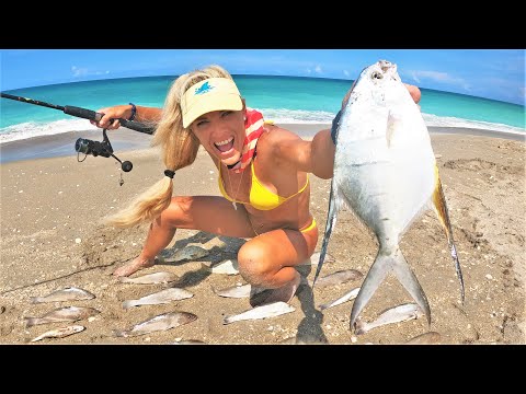 Discovered a Public Beach Full of Fish & Hooked Something Unexpected!