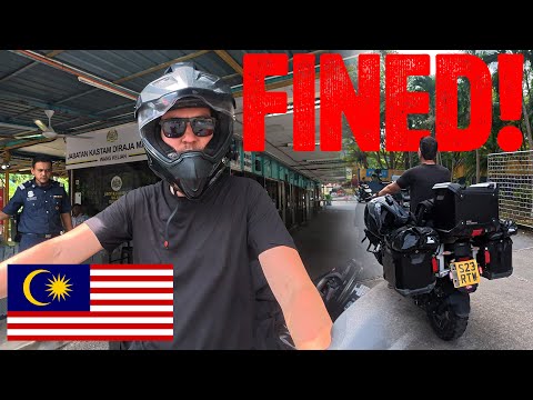 We Were Fined Before Entering Malaysia!
