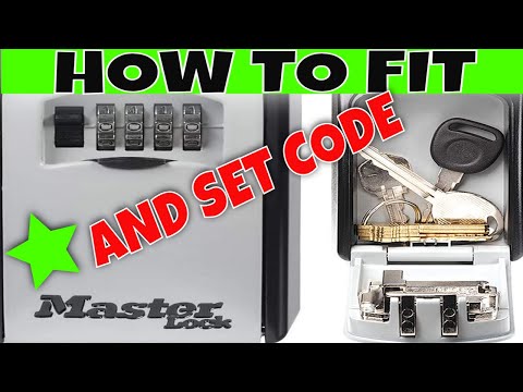 How To Fit A Key Safe Box | MASTERLOCK