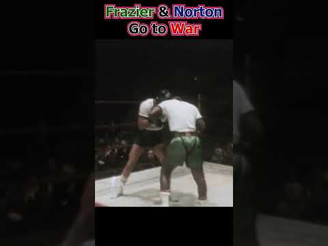 Joe Frazier & Ken Norton Intense Sparring
