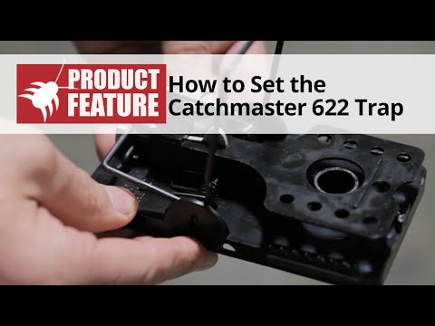  Catchmaster 622 Rat Trap - Setting the Trap Video 