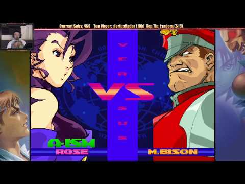 The Street Fighter Master Run CHALLENGE - SF Alpha 3 COMPLETE RUN (Rose, final!)