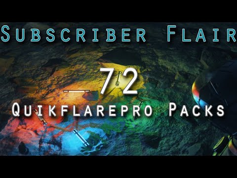 72 Quikflarepro packs (Star Citizen Subscriber Flair)