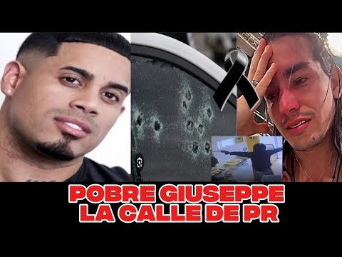 Michael Flores is a hitman on the street in PR, threatening Giuseppe and Alofoke's house.