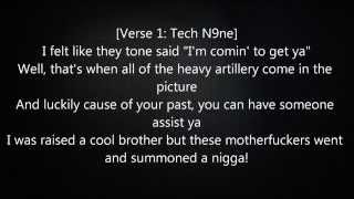 Tech N9ne (Feat. T.I. & Zuse) - On The Bible [Lyrics Video]