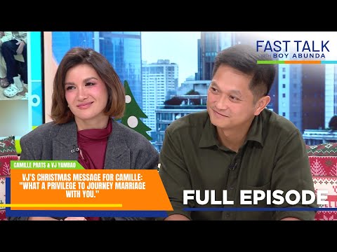 Fast Talk with Boy Abunda: Camille and VJ talk about love, family, and parenting (Full Episode 754)