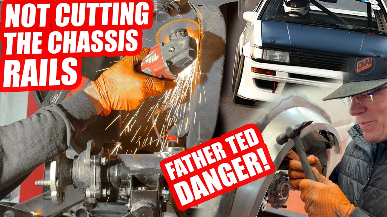 Making the Lowest Functional AE86 Track Car Requires Some Cutting. Ep8