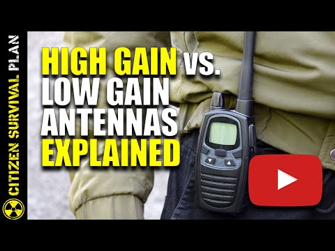 Unlocking GMRS Radio Range: High Gain vs. Low Gain Antennas