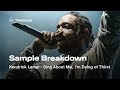 Sample Breakdown Kendrick Lamar Sing About Me I M Dying Of Thirst