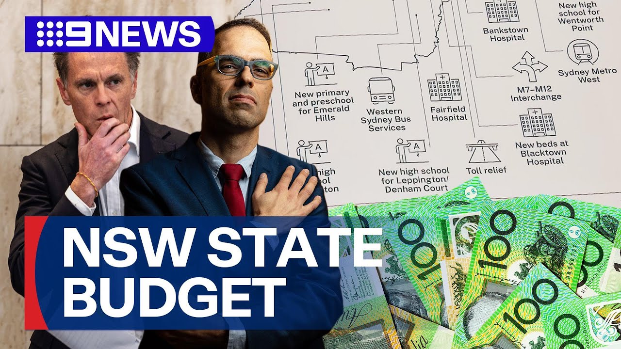 NSW Government hands down State Budget | 9 News Australia