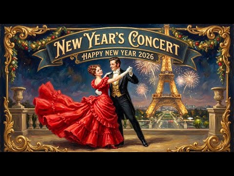 HAPPY NEW YEAR  💃🎇 Waltz Vienna Music to Start 2026  | The Best Waltzes & Polkas By Strauss 🍷🍷