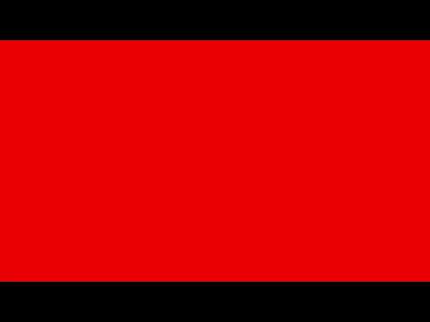 3 Hours Red Color Screen in HD 4K colour code #FF0000 - No Sound
