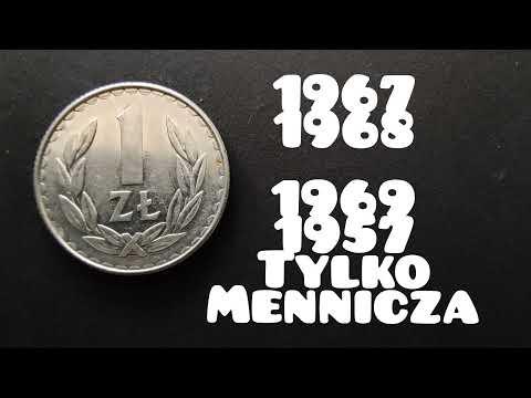 Rzadkie i cenne monety PRL cały przekrój monet z okresu PRL , Numizmatyka socjalistyczna PRLu.