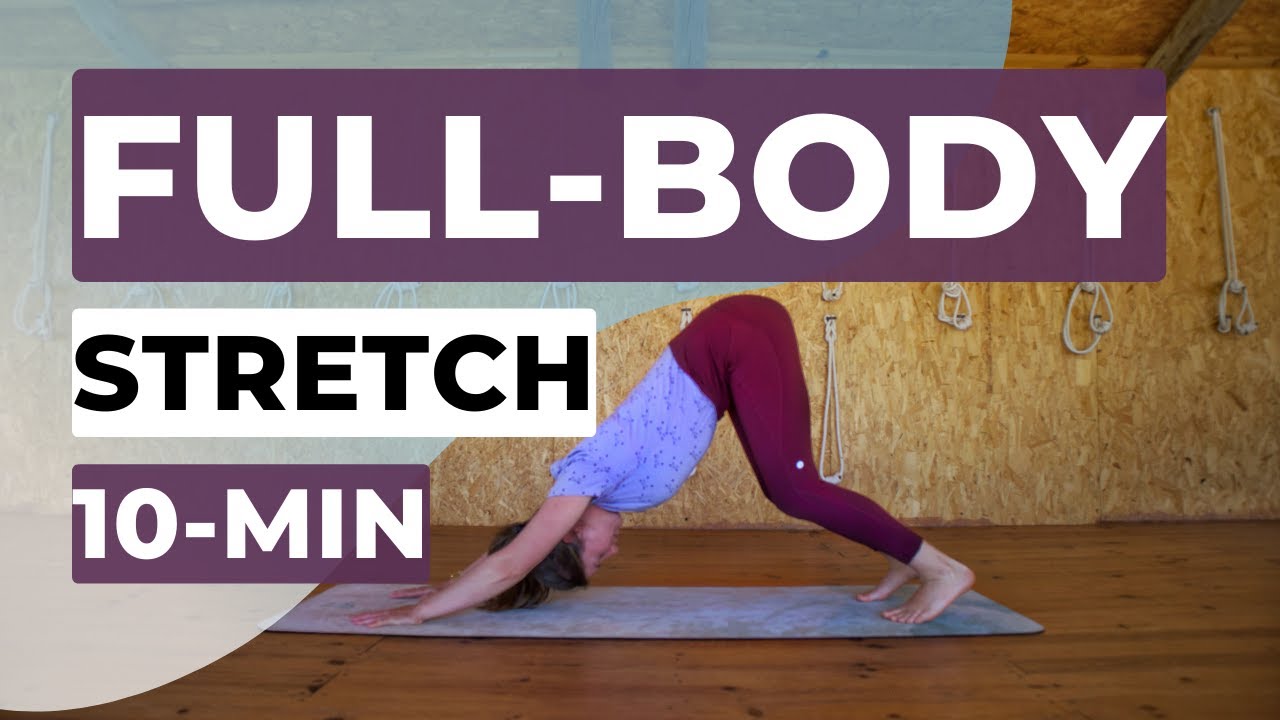 10-Min Morning Yoga Full Body Stretch — Yin Yoga class, 11 minutes