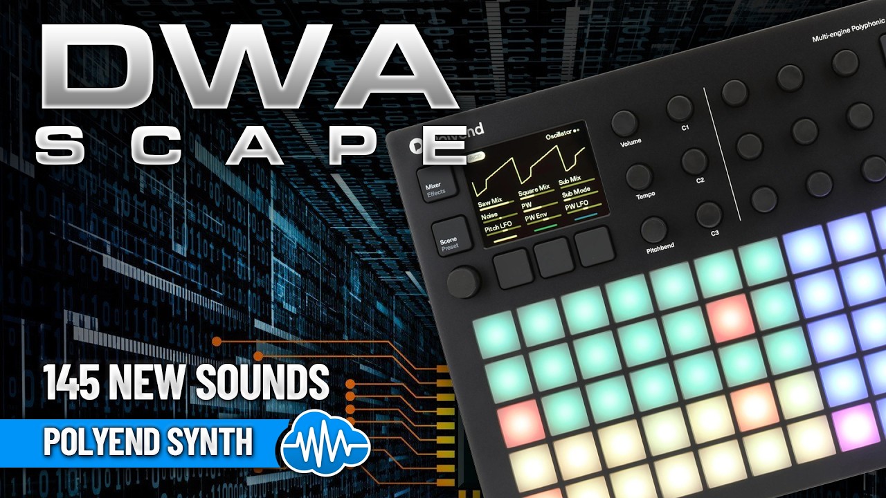 TPL096 - ( Bundle ) - DWA Scape + Grain Scape - Polyend Synth - Video Preview 1