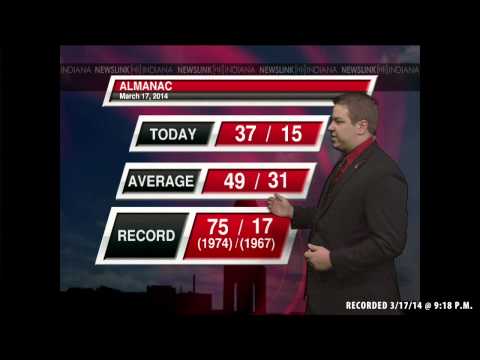 NewsLink Indiana Weather 031714 - Michael Behrens