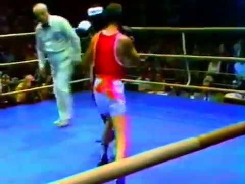 Arthur Johnson vs to Rinvidas Biljus , Gold Medal ,1986 Goodwill Games