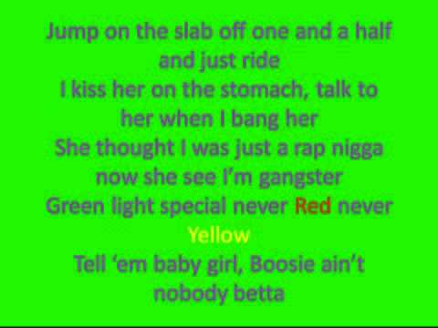 Greenlight Special - LoLa Monroe & Lil Boosie (Lyrics)