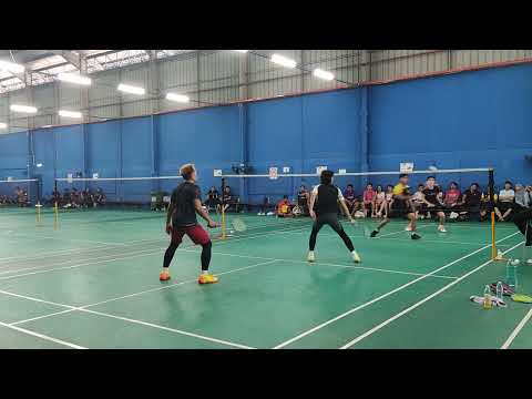 Badminton FINAL Men's Double Novice Tour - Hariz / Lilik Vs Irfan / Tan Chun Hong