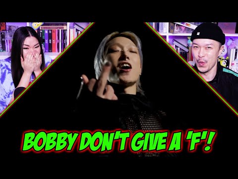 BOBBY - "f" MV |  REACTION + LYRICS SEMI-EXPLAINED!