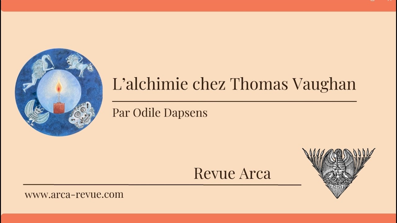 5 - L'alchimie chez Thomas Vaughan