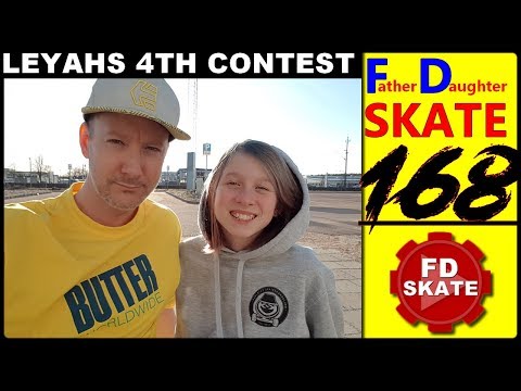 FD SKATE 168: Leyahs fourth contest! Serious battle!