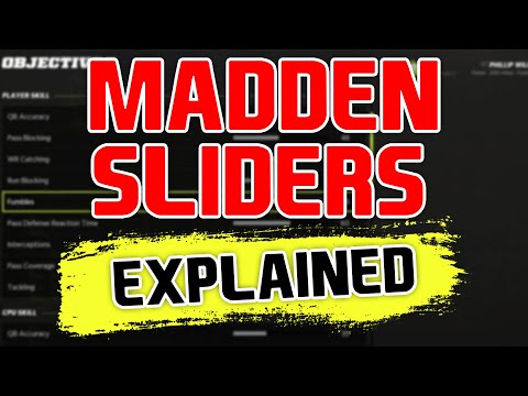 Madden 23 Sliders Explained