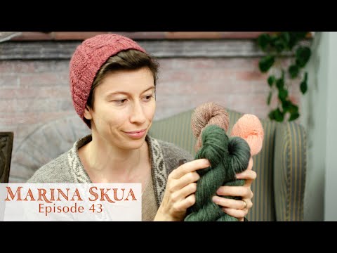 Marina Skua Ep 43 – Mendip 4-Ply: new yarn shades and knit project inspo, and hand-spun knitting