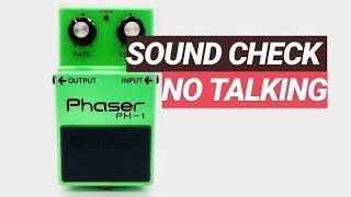 Video thumbnail for BOSS PH1 [Sound Check] by Audio Freaks