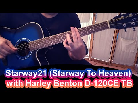 Demo Harley Benton D-120CE TB (Starway To Heaven) Starway 21