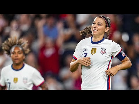 USWNT vs. Paraguay: Alex Morgan First Goal - Sept. 21, 2021