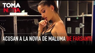 Acusan De Farsante A Novia De Maluma