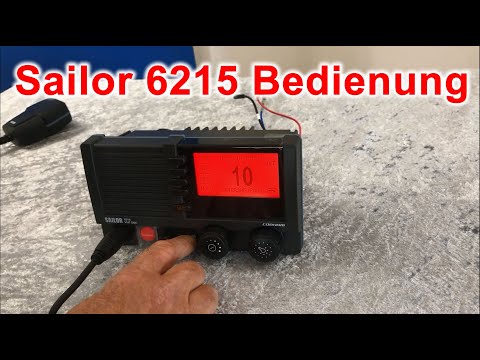 Sailor 6215 Bedienung und Funktionen der Funkanlage von Busse Yachtshop