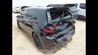 2018 VOLKSWAGEN GOLF  WVWGP2AU6JW270632 REAR END