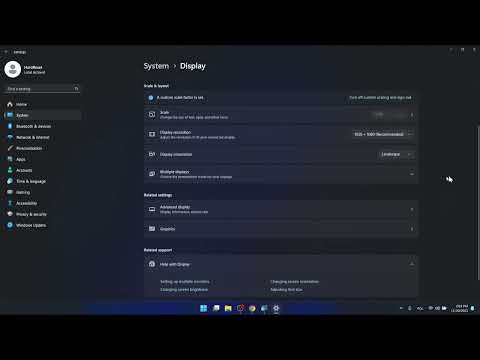 How to Adjust Display Settings in Windows 11