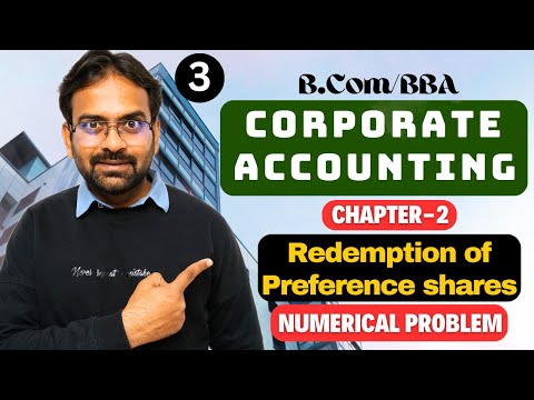 Corporate Accounting Chapter 1 Issue of Shares BCom BBA
