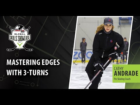 How to Master Skating Edges Using 3-Turns with Cathy Andrade