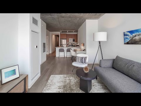 A South Loop 1-bedroom model, Plan O2-D at the new 1400 South Wabash A South Loop 1-bedroom model, Plan O2-D at the new 1400 South Wabash