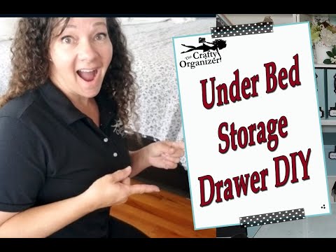 Under Bed Storage Drawer DIY