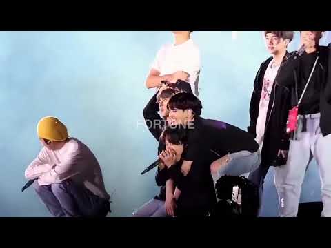 190505 jimin crying..bts speak love yourself in rose bowl