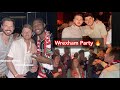 Wrexham players after party in USA🔥, Arthur Okonkwo, Andy Cannon, George Evans ,Palmer... Ryan,Rob