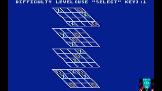 Atari 800 Game:   3-D Tic-Tac-Toe (1979 Atari)