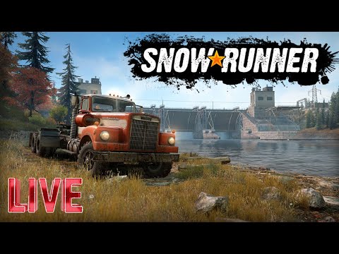 EXPLORING THE DAM MAP | SnowRunner Smithville Dam