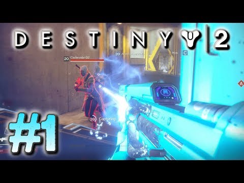 Destiny 2 - First Crucible Match/Exotic Weapon Gameplay! (Part 1)