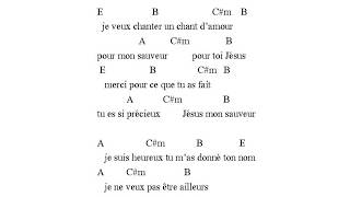Je Veux Chanter Un Chant D Amour Eden Chords Chordify Je Veux Chanter Un Chant D Amour Eden Chords Chordify