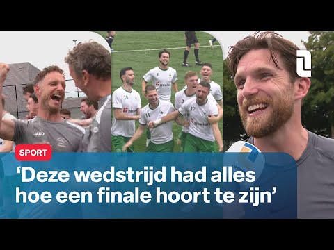 Groene Ster promoveert naar Derde Divisie na doelpuntrijk duel | L1 Nieuws